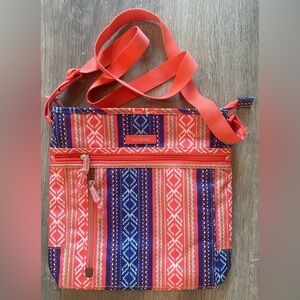 Vera Bradley Bags Vera Bradley Hipster Crossbody Shoulder Bag Blue Coral